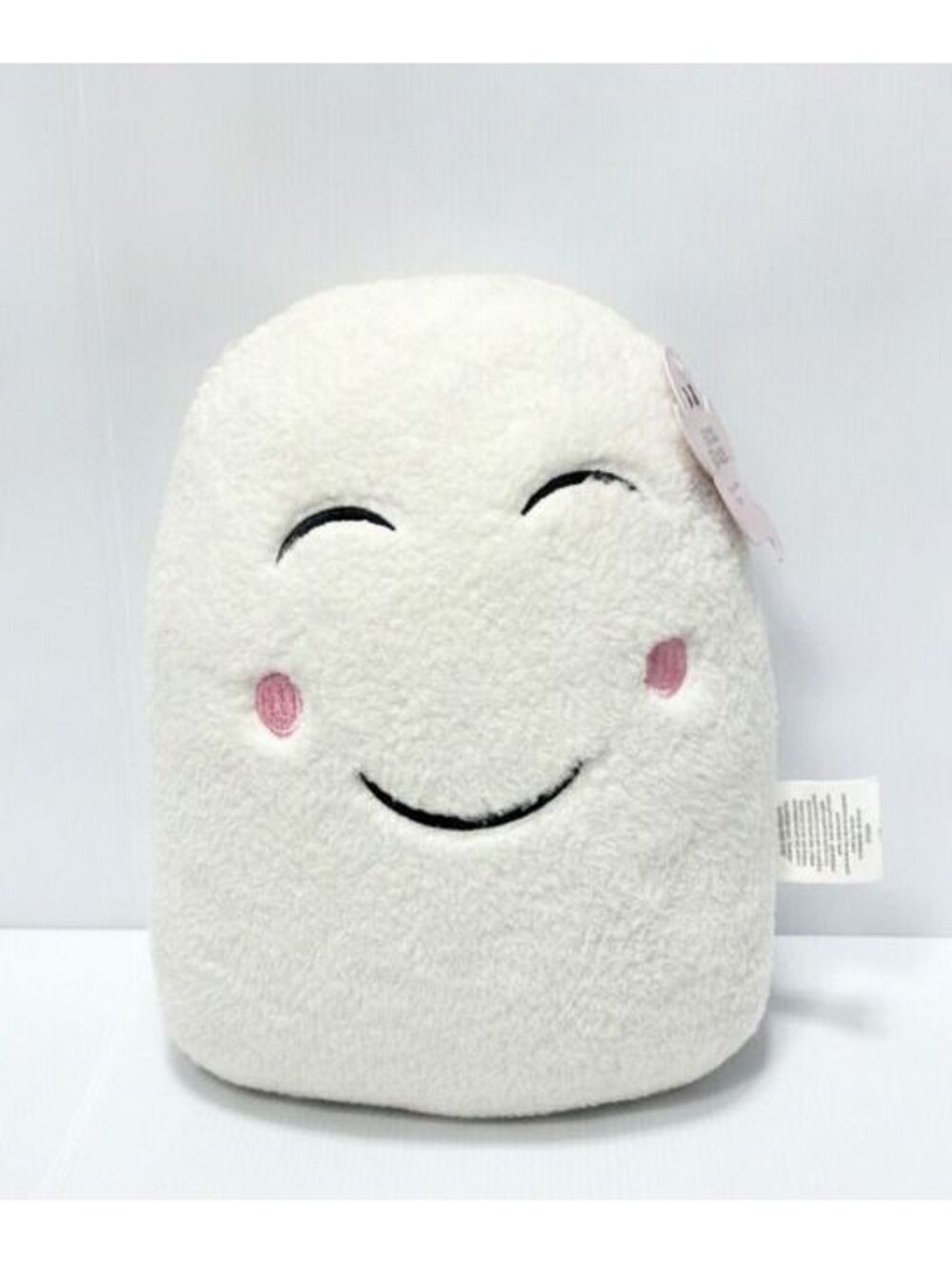 Goblin Ghoul Ghost Halloween Throw Pillow Boucle Sherpa Plush Smiling Accent NWT